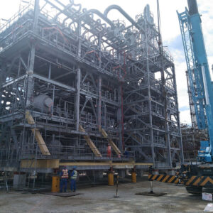 Pyrolysis Oil Open Structure at Pulau Bukom