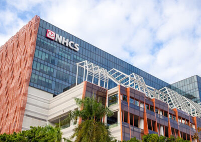 Hospital Decontamination Station at National Heart Centre Singapore (NCHS)